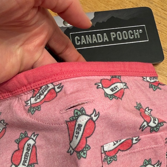 Canada Pooch Pink Dog Sweater - Picture 5 of 9